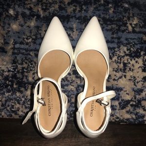 Christian Siriano for Payless White Heels